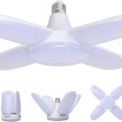 LED Pendant Light Foldable Fan Blade Bulb 1