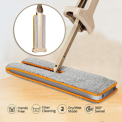 DOUBLE SIDED LAZY MOP WITH SELF-WRINGING ABILITY 1