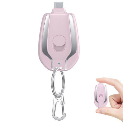 Portable Mini Keychain Power Bank 1