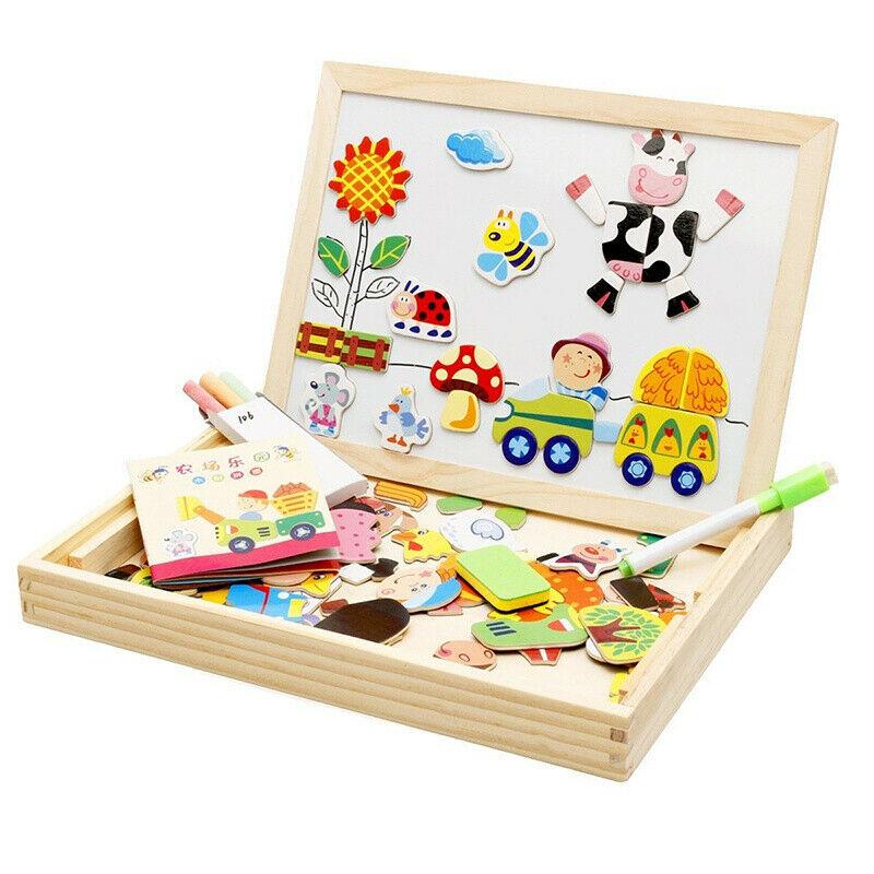 Wooden Magnetic Puzzle 1