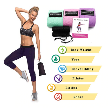 Durable Hip Circle Band Yoga Anti-slip 1