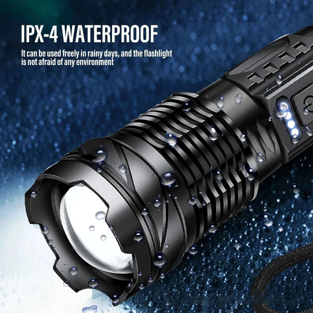 High Power Tactical Led  Emergency Warnings Flashlight Light 1