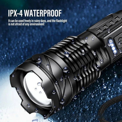 High Power Tactical Led  Emergency Warnings Flashlight Light 1