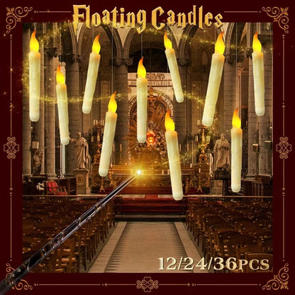 Magic Flameless Floating Candles (12 PCS) 1