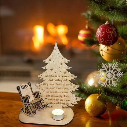 Christmas Candle Memorial Display 1