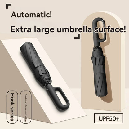 Sturdy Windproof Reflective Safety Ring buckle umbrella 1