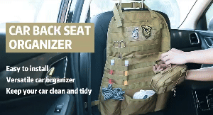 Tactical Seat Back Organizer 1