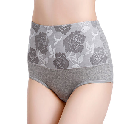 COTTON HIGH WAISTEDABDOMINAL UNDERWEAR 1