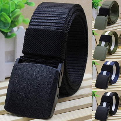 Casual Military Grade Polymer Buckle Nylon Belt 1