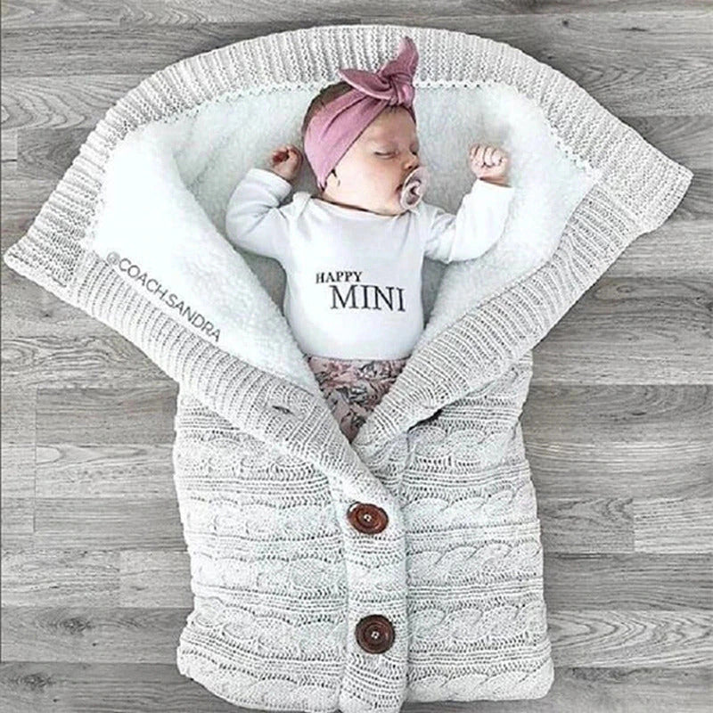 Baby Winter Pod Knit Blanket 1