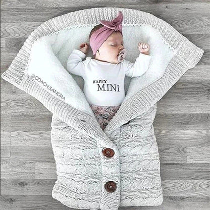Baby Winter Pod Knit Blanket 1