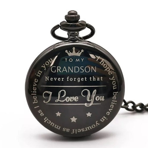 To My Grandson Pocket Watch 1
