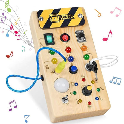 Montessori Wooden Switch Board 1