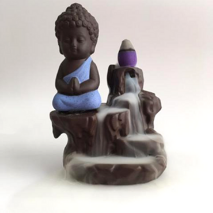 Buddha Monk Incense Burner 1