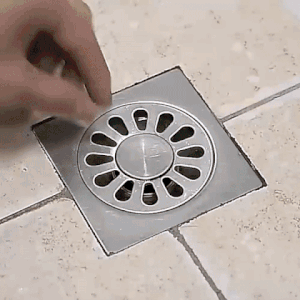 Creative Bathroom Drain Hair Catcher 1