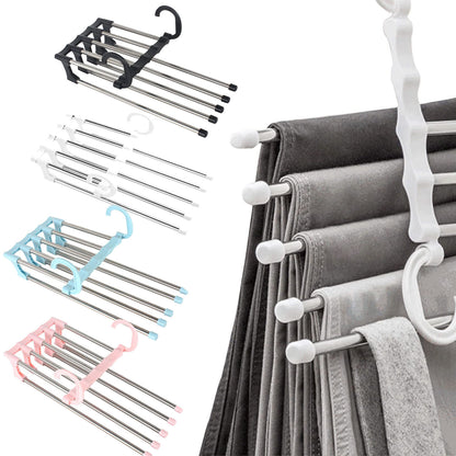 Multi-Functional Space Saving Pants Rack 1