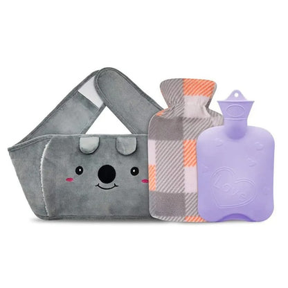 Plush Refillable Hot Water Bottle Belt 1