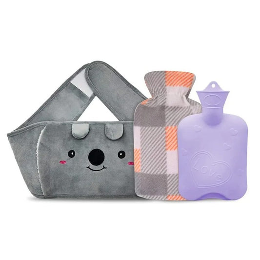 Plush Refillable Hot Water Bottle Belt 1