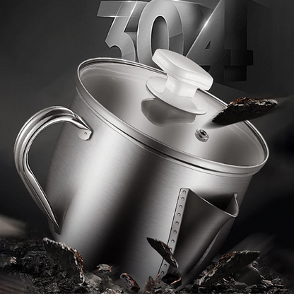 Stainless Steel Oil Filter Pot 1