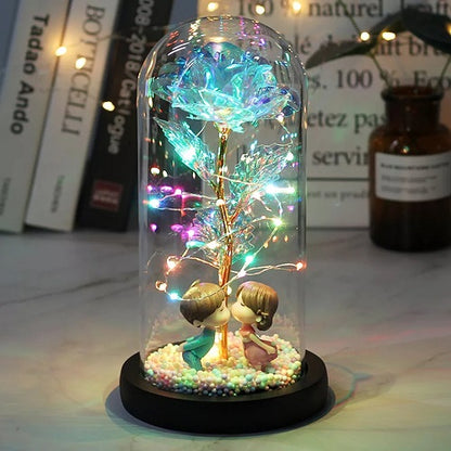 Enchanted Sparkly Rose 1