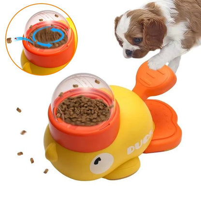 Interactive Duck-Shaped Puzzle Feeder for Dogs 1