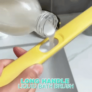 Long Handle Liquid Bath Brush 1