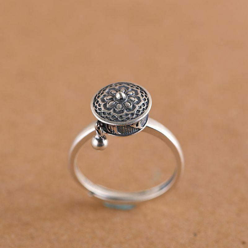 Spinning Buddhist Mantra Ring 1