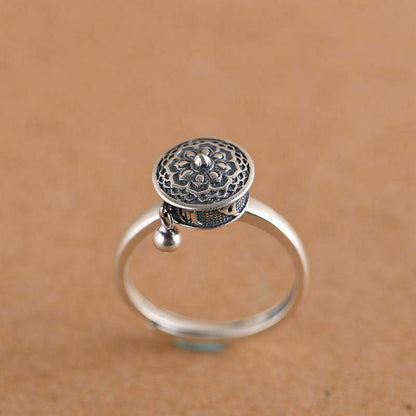 Spinning Buddhist Mantra Ring 1