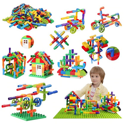 Pipe Building Blocks Toy 72PCS 1