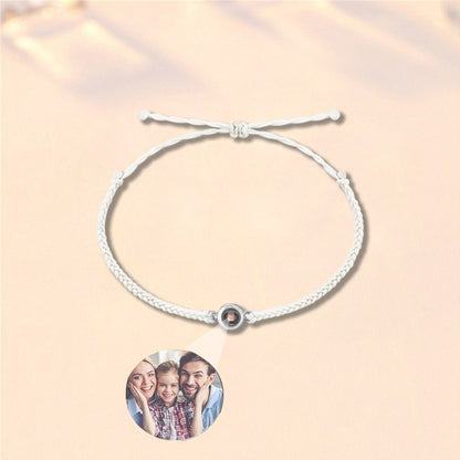 Personalized Circle Photo Bracelet 1