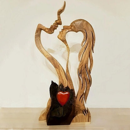 Love eternal wooden decoration ornaments 1