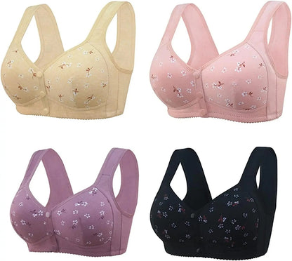 Comfortable & Convenient Front Button Bra 1