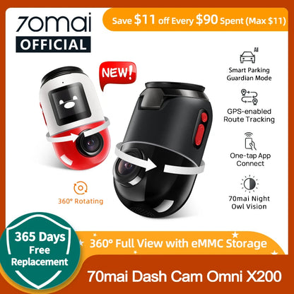 70Mai Omni 360° Rotation Dashcam 1