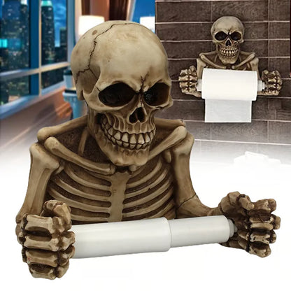 Skull Toilet Paper Holder 1