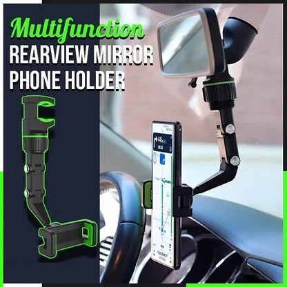 Multifunctional Rearview Mirror Phone Holder 1