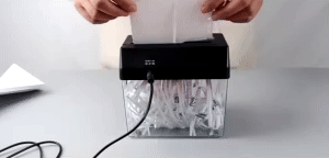 Mini Paper Shredder 1