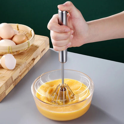 Stainless Steel Semi-Automatic Whisk 1