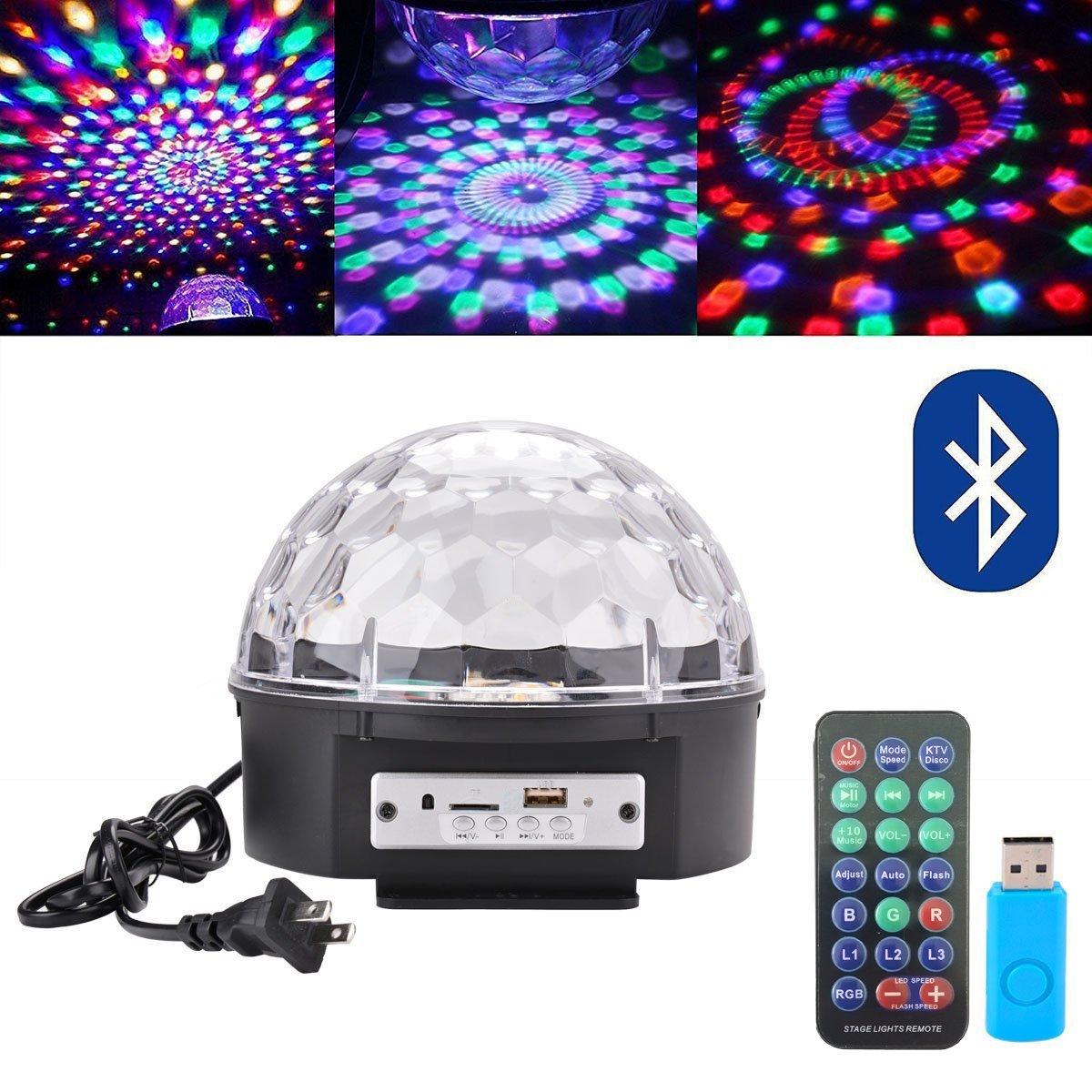 LED DISCO CRYSTAL BALL WITH FREE USB 1