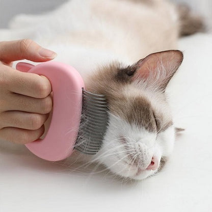 Cat Hair Removal Massaging Shell Comb 1