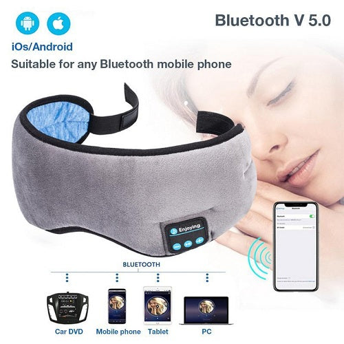 BLUETOOTH SLEEPING EYE MASK HEADSET 1