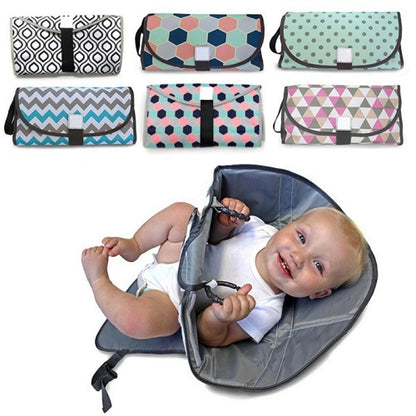 Foldable Changing Pad and Diaper Bag 1