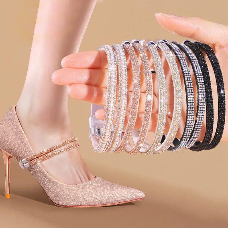 Elastic Detachable High Heels Shoe Straps 1