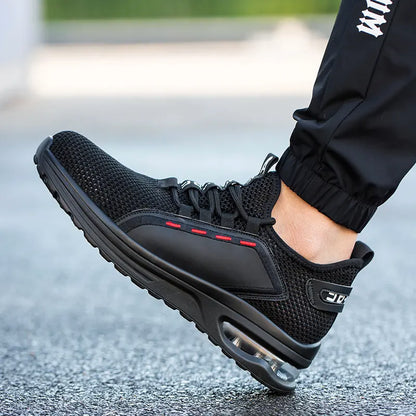 Men Black Safety Shoes 1