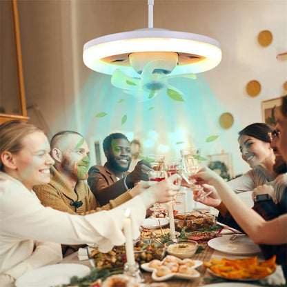 LED Swing Head Fan Light 1