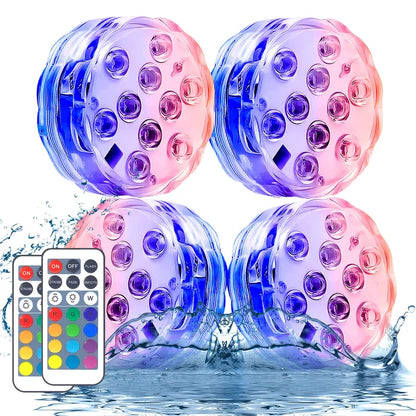 Submersible LED Pool Lights (10 Pack) 1
