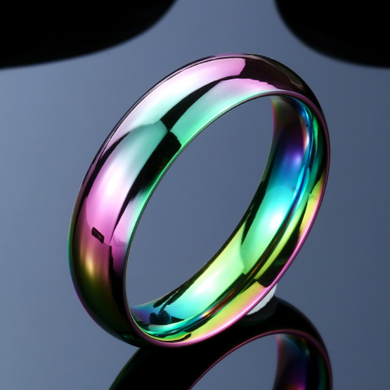 COLORS OF THE OCEAN™ STAINLESS STEEL RING 1