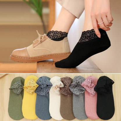 New Fashion Lace Warmer Socks 1