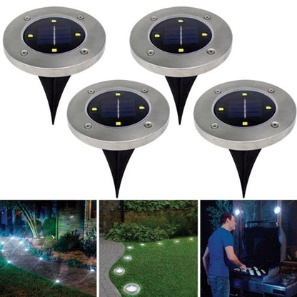 Solar Garden Disk Light 1