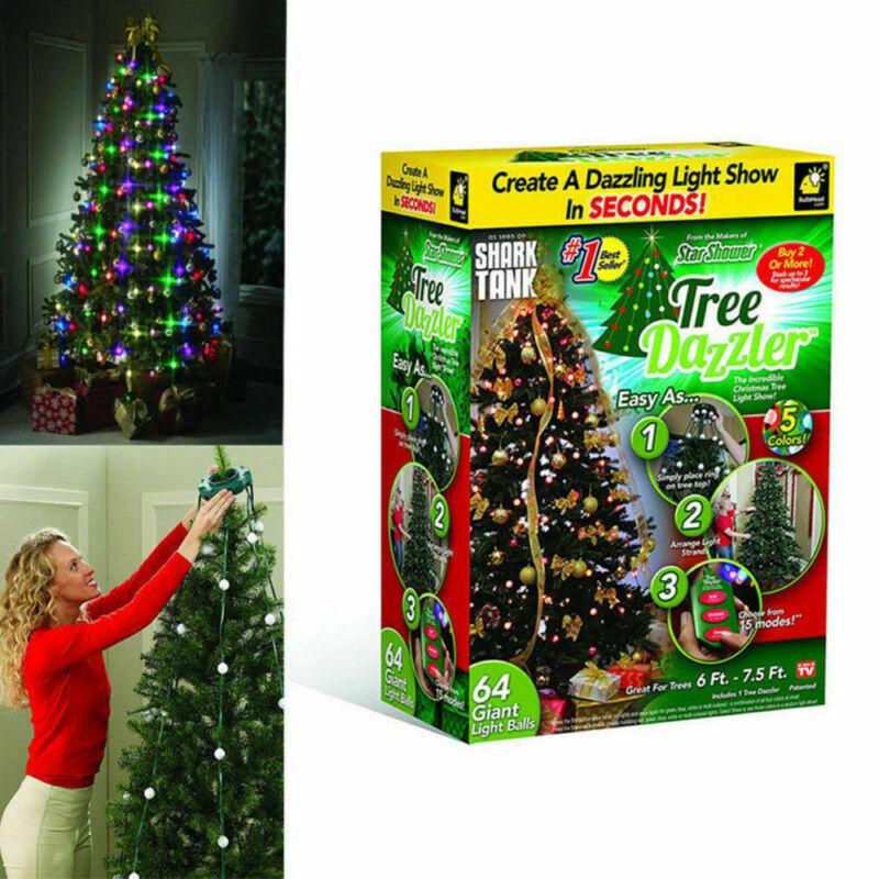 64 led Christmas tree lights tree dazzler 1