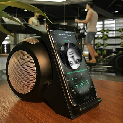 Fast Wireless Charging with Bluetooth Speaker 1